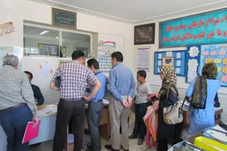 برگزاری مانور آزمایشی بازگشایی مدارس در مدارس استان