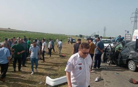 ۲ فوتی و ۶ مصدوم در اثر حادثه رانندگی در جاده پارس‌آباد
