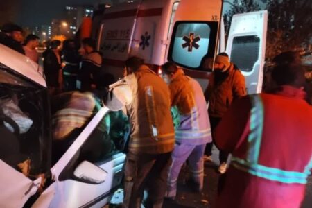 حادثه رانندگی در جاده اردبیل _ سرچم یک کشته و هشت مصدوم برجا گذاشت