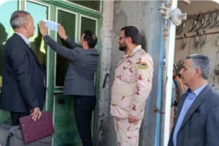 پلمب یک محل غیرمجاز درمانی در شهرستان پارس‌آباد
