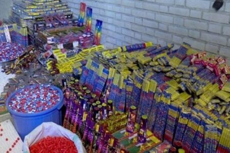 کشف بیش از ۲۹۵ هزار عدد مواد محترقه در اردبیل