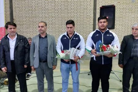 قهرمانان وزنه‌برداری جهان در مشگین‌شهر تجلیل شدند
