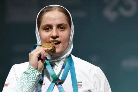 طلای بانوی اردبیلی الهام‌بخش دختران می‌شود