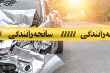 برخورد سه خودرو در جاده نمین به اردبیل جان یک نفر را گرفت