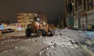 نمره قبولی شهرداری اردبیل در بارش برف زمستانی