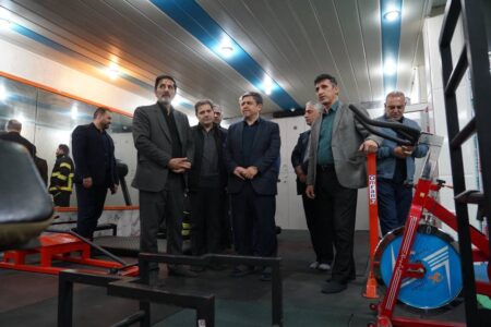 بازدید استاندار و شهردار اردبیل از ایستگاه شماره ۲ آتش‌نشانی
