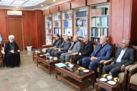 دیدار استاندار اردبیل با رئیس کل دادگستری اردبیل ،به مناسبت هفته قوه قضاییه