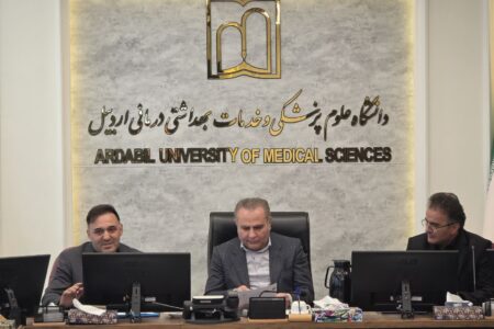 دیدار رئیس پارک علم و فناوری با رئیس دانشگاه علوم پزشکی استان اردبیل